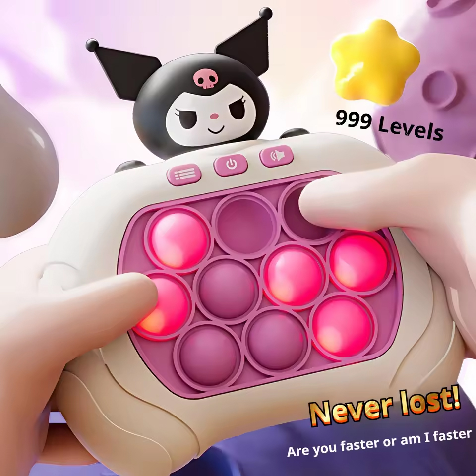 Electronics New Gadgets - 新しいサンリオ クロミ クイックプッシュゲーム ポップアップ フィジェットバブル 電子ポップイット