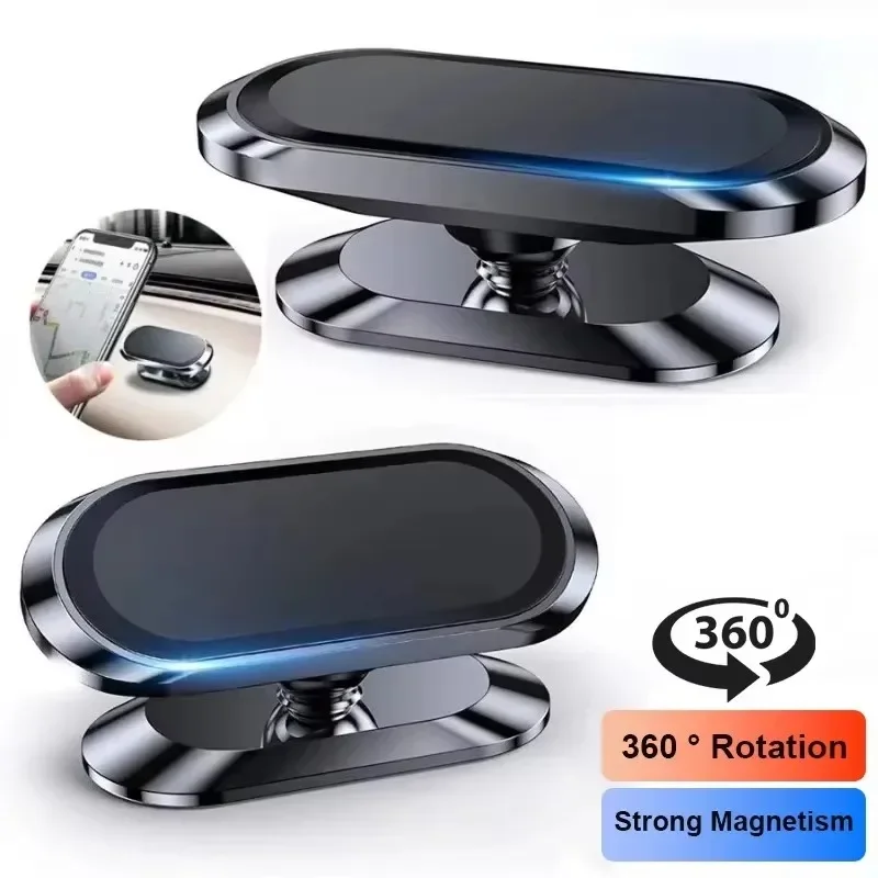 Useful Electronic Gadgets - 360 ° マグネット式車載スマホホルダー マグネット式スマートフォンモバイルスタンド セルGPSサポート iPhone