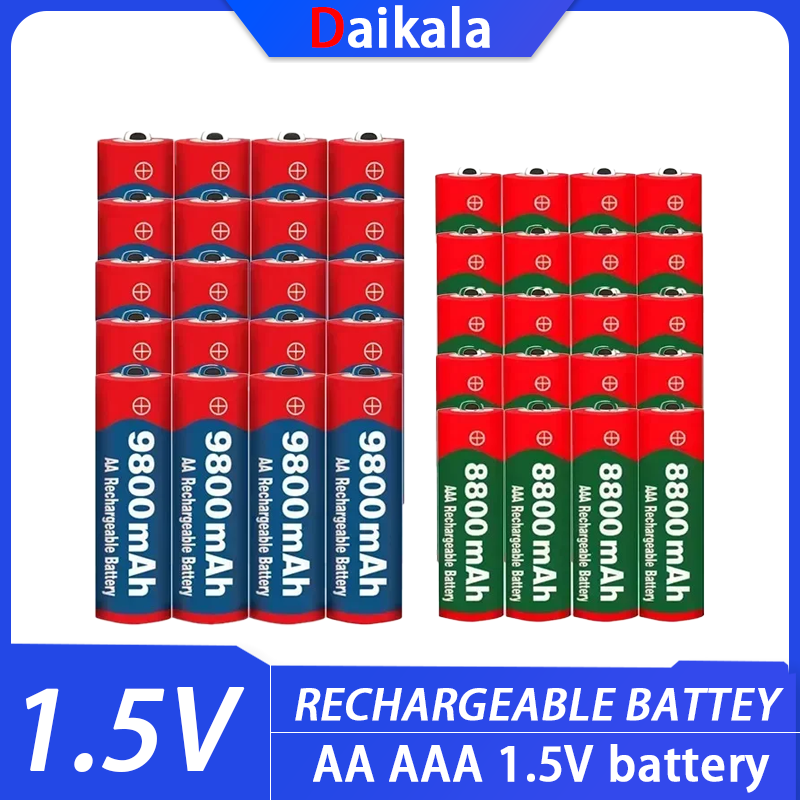 Electronics New Gadgets - 2026 充電式電池 新しい 1.5V AA 9800
