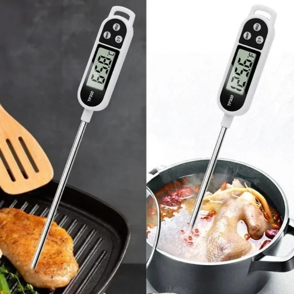 Kitchen Electronics Gadgets - デジタルキッチンフード温度計TP300、水・油温度計、肉調理用フードプローブ、BBQ、電子オーブン、キッチンツール