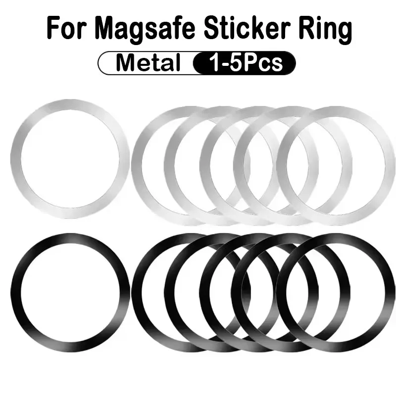 Useful Electronic Gadgets - ステンレス製ユニバーサル磁気金属プレートリング（MagSafeワイヤレス充電器用鉄板ステッカーマグネット車載電話ホルダー）