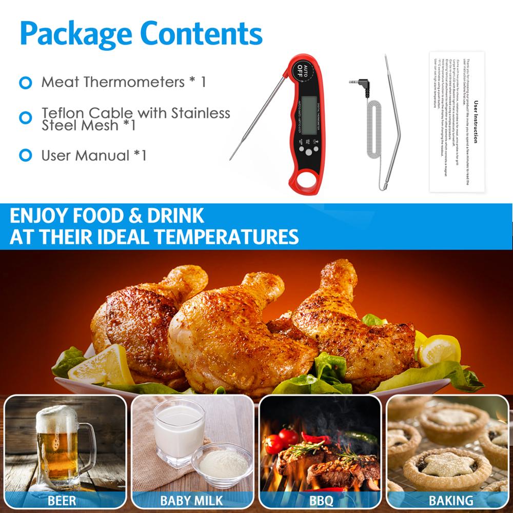 ORIA フード温度計 デジタル キッチン BBQ 温度計  - Kitchen Electronics Gadgets のレビューと価格