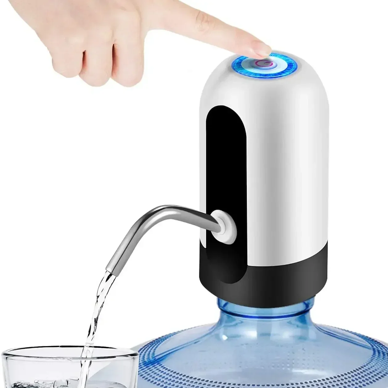 電気カラフォンウォーターディスペンサー,ポータブル充電器付き - Kitchen Electronics Gadgets のレビューと価格