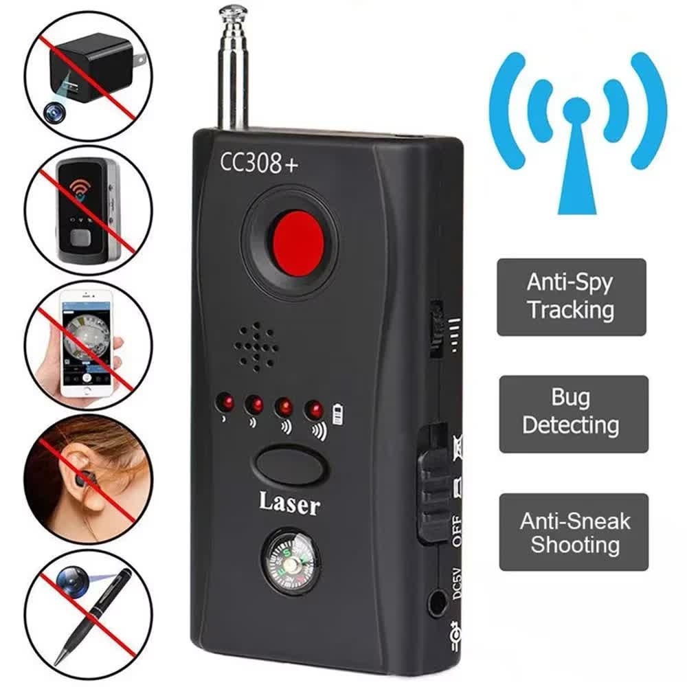 CC308 ポータブル隠しカメラ検出器アンチスパイ率直なバグ - Electronics Gadgets Sale のレビューと価格