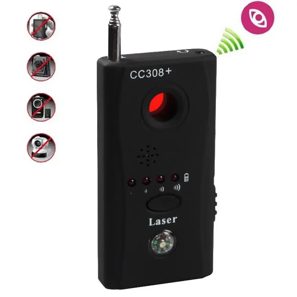 CC308 ポータブル隠しカメラ検出器アンチスパイ率直なバグ - Electronics Gadgets Sale のレビューと価格