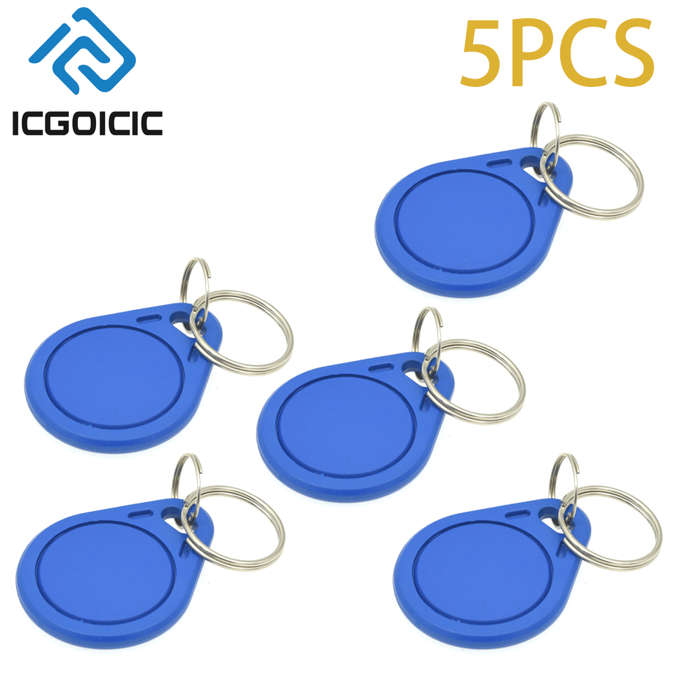 1-100個 13.56MHz RFID ICキーフォブタグ - Nfc Tag Programmable のレビューと価格