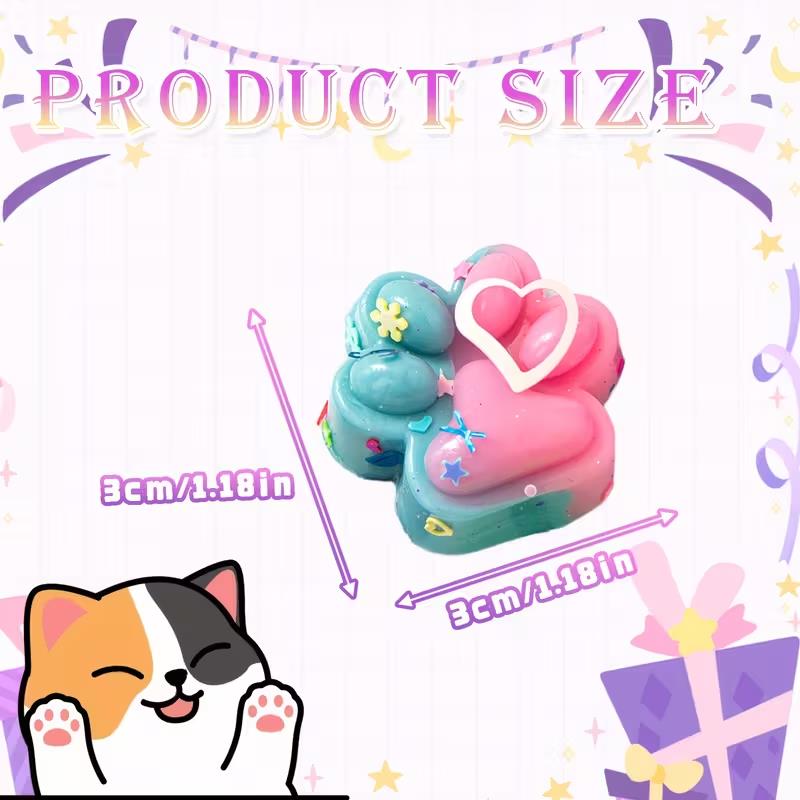 10/30/50 個かわいい猫の爪ピンチミニフィジェットおも - Electronics Gadgets Bag のレビューと価格