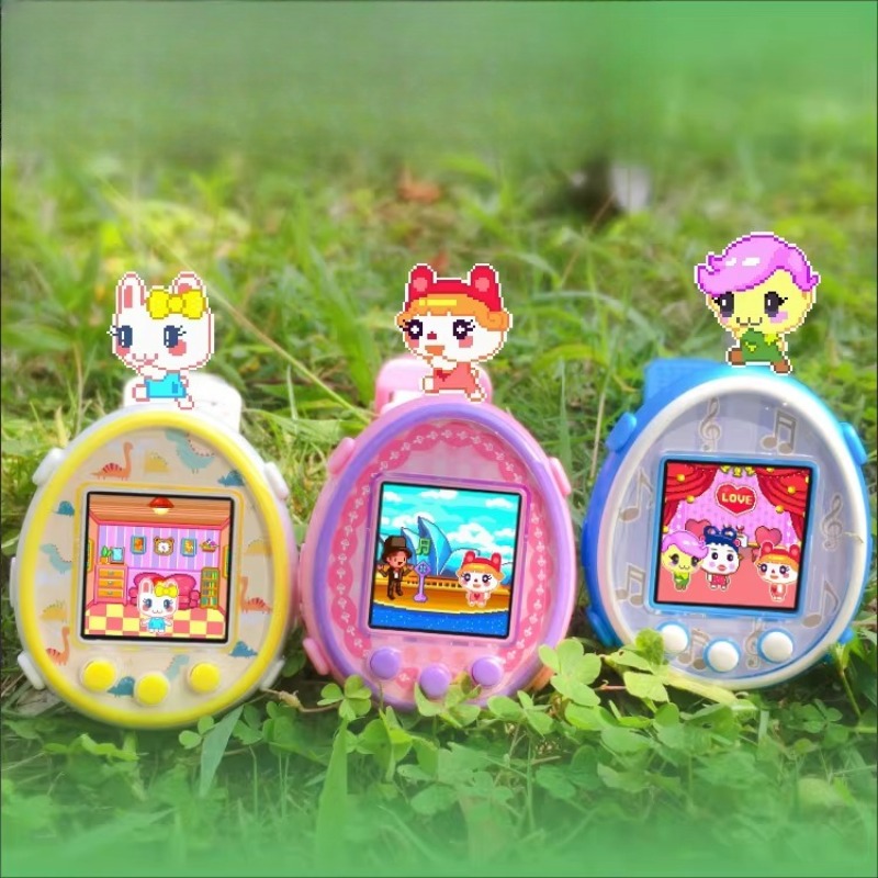 新しいたまごっち創造的な個性電子ペットカラー画面ゲーム機教育 - Electronics New Gadgets のレビューと価格