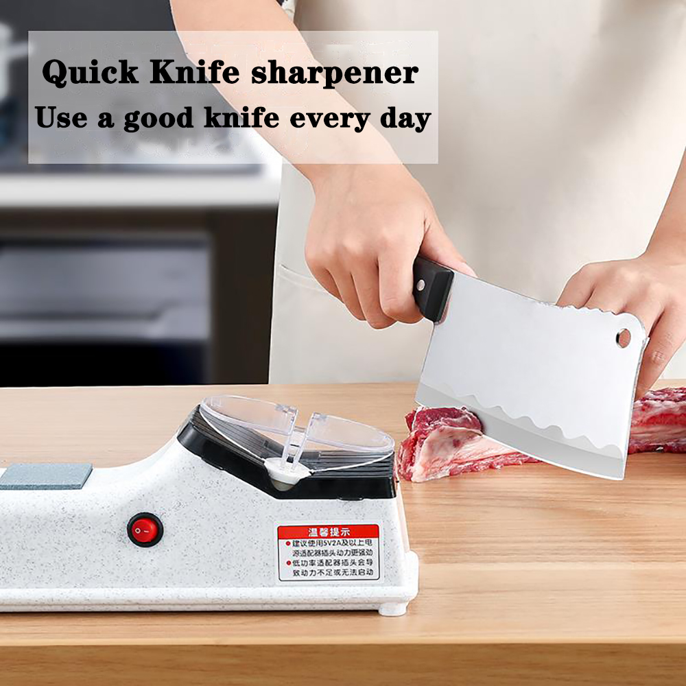 USB電動ナイフシャープナー、キッチンナイフ、ツールナイフ、 - Kitchen Electronics Gadgets のレビューと価格