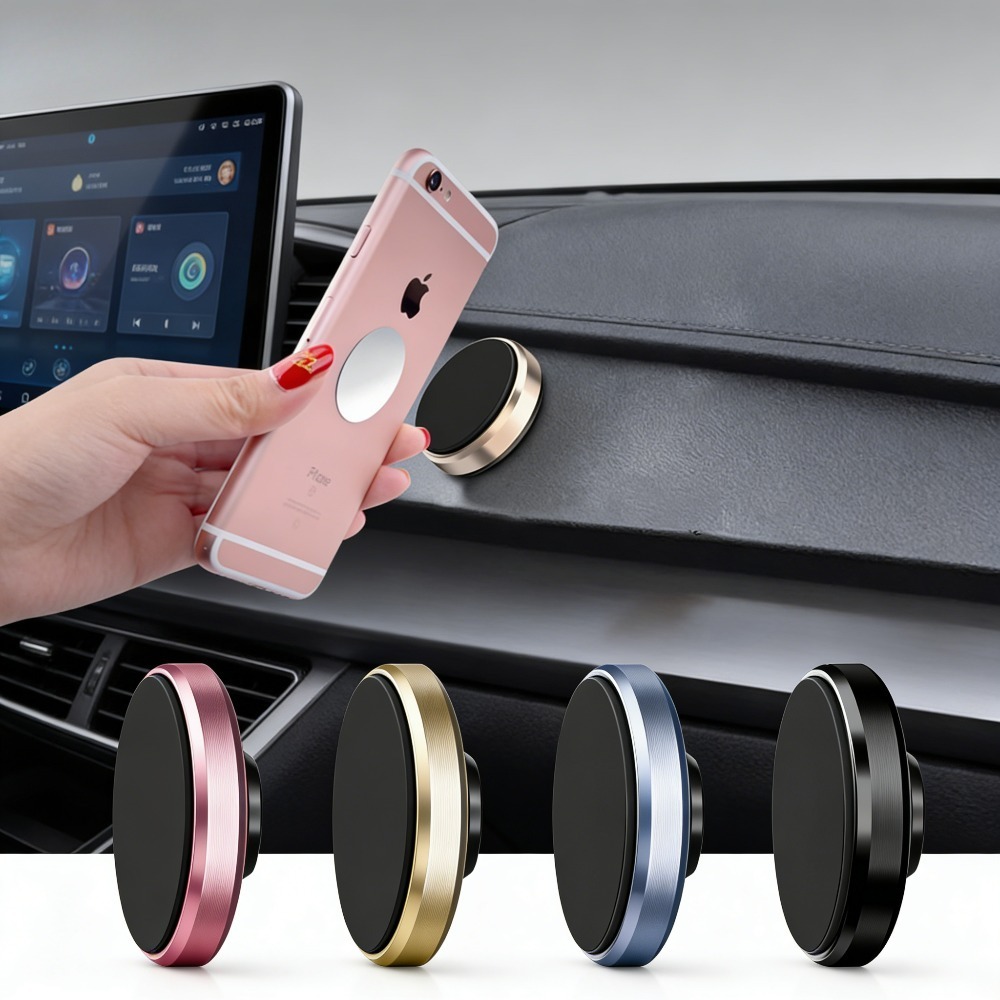 超強力磁気式車載スマホホルダー、ダッシュボードマグネットマウ - Useful Electronic Gadgets のレビューと価格