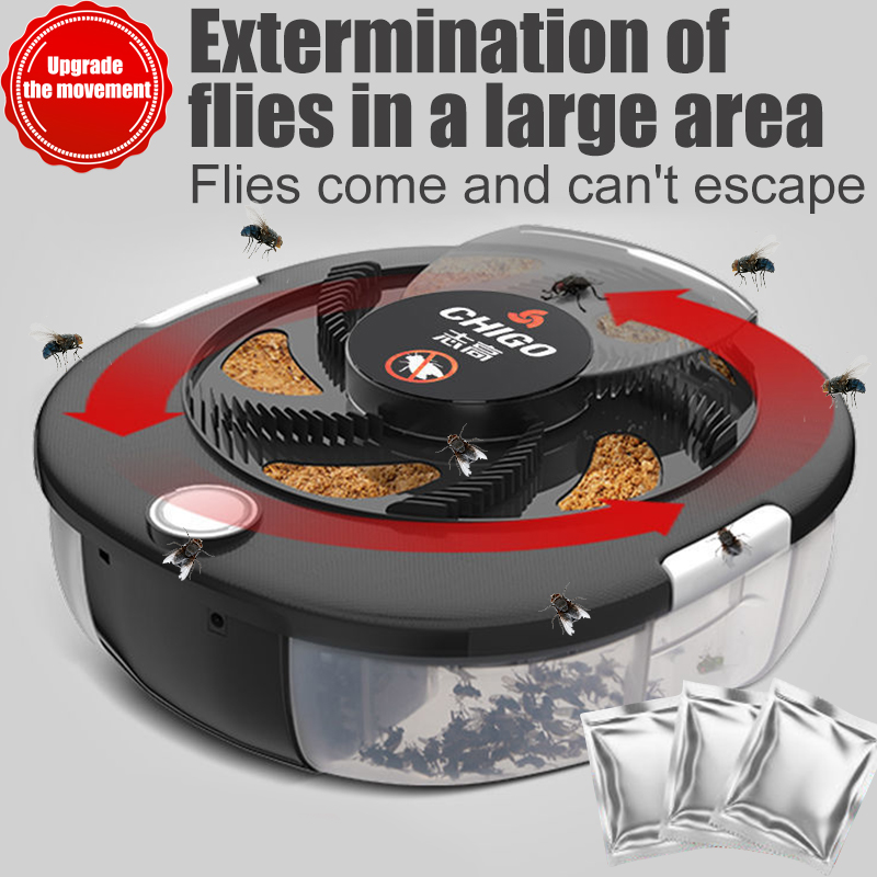 ハエトリグサ充電式/USB 電気ハエトラップ安全屋内ハエトリ - Kitchen Electronics Gadgets のレビューと価格