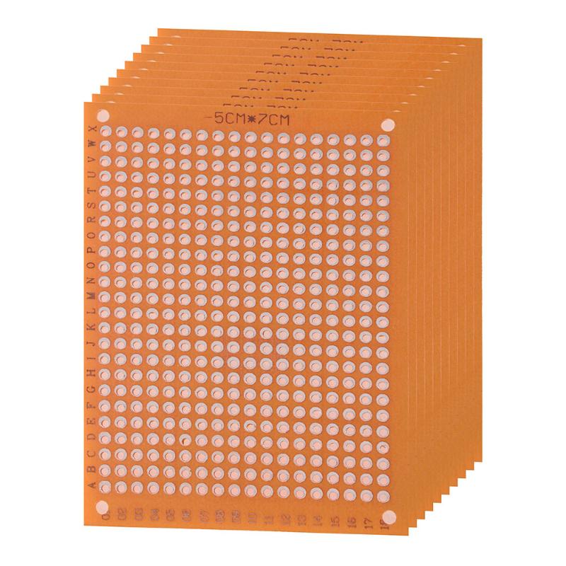10 個の絶縁材料 PCB プロトタイプキット 432 穴パ - Electronics Gadgets And Accessories のレビューと価格