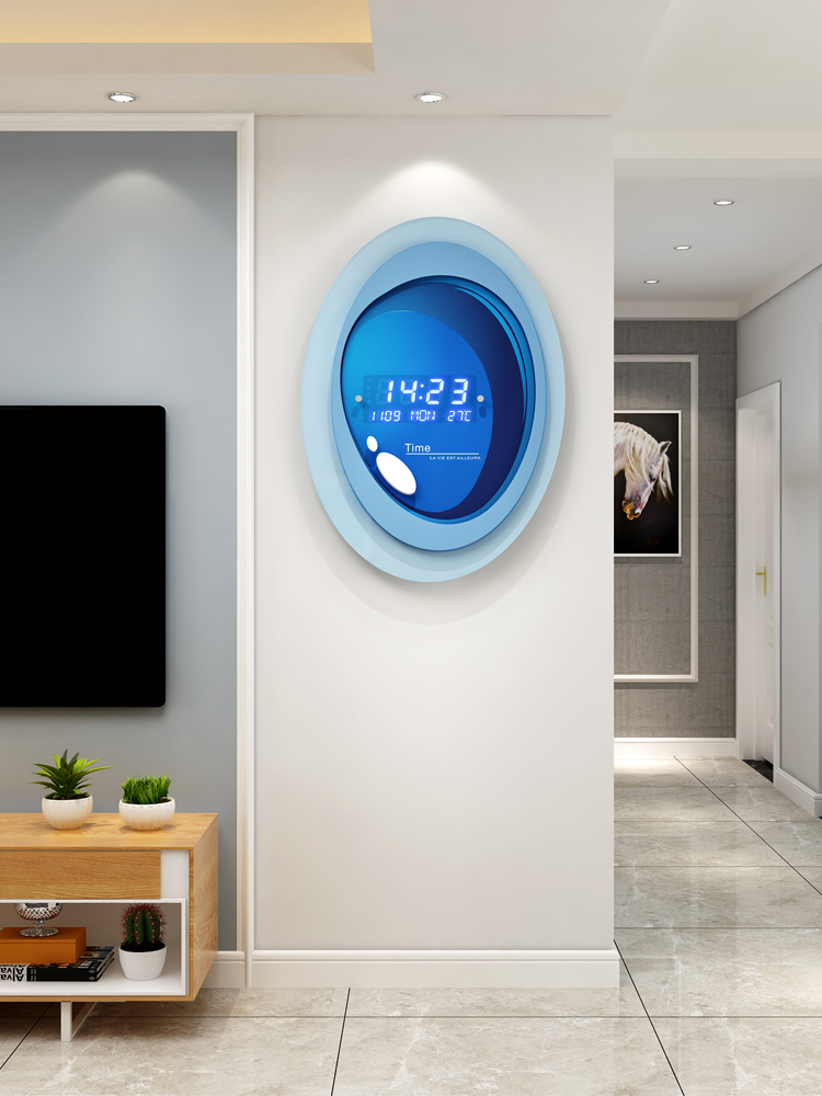 電子壁掛け時計,リビングルーム用パーペチュアルカレンダー,モ - Modern Electronics Gadgets のレビューと価格