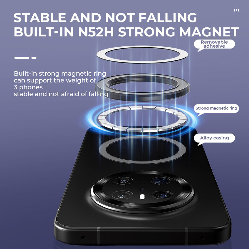 MagSafe対応 強力磁気リング式スマホホルダー 粘着マグ - Useful Electronic Gadgets のレビューと価格