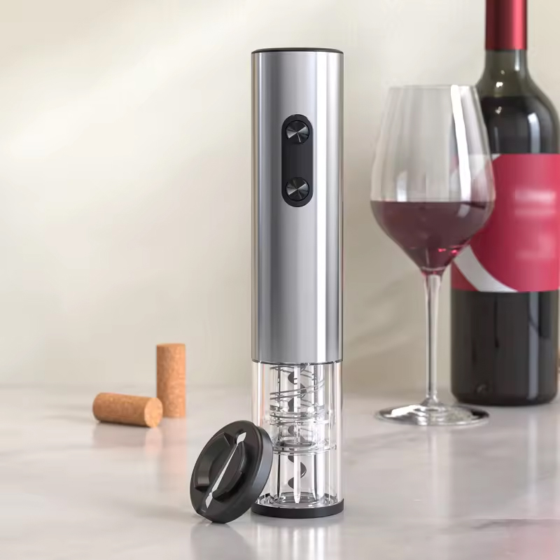 1/4 個電動ワインボトルオープナー自動赤ワインコルク抜きワ - Kitchen Electronics Gadgets のレビューと価格