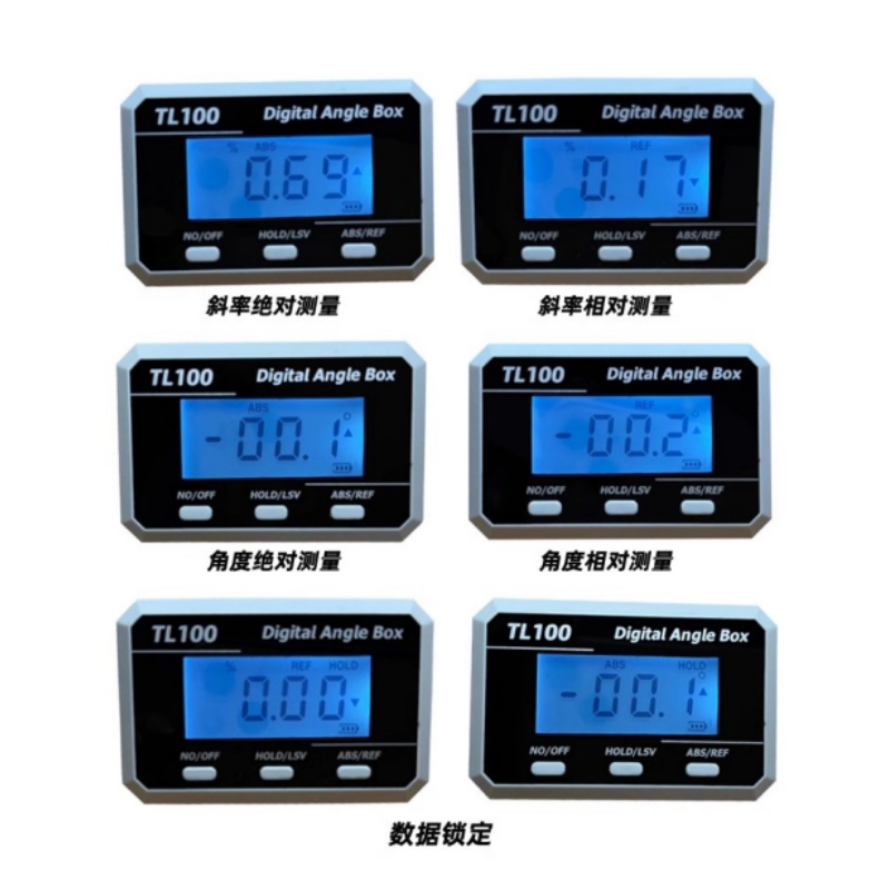 水平角度分度器ピッチゲージ、レーザーデジタルアングルボックス - Useful Electronic Gadgets のレビューと価格