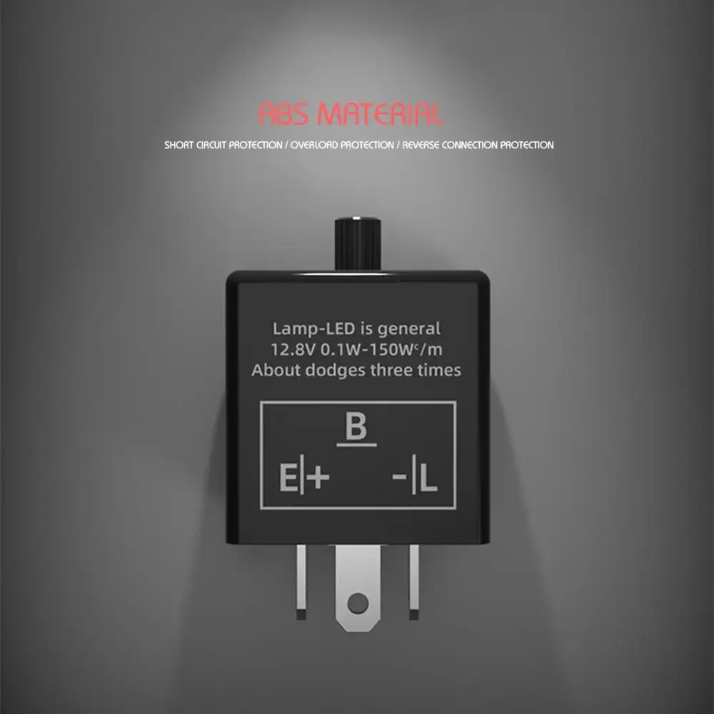 12v 3 ピン調整可能な LED フラッシャーリレーオート - Useful Electronic Gadgets のレビューと価格