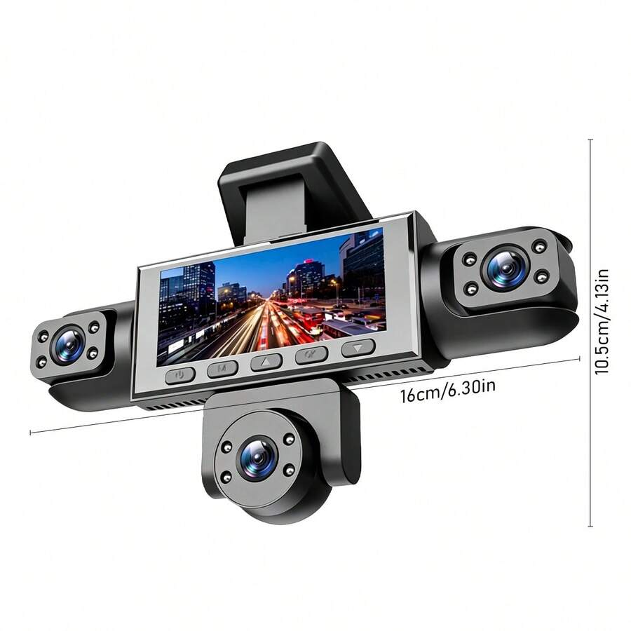 スカイワース シダキーエ 360 °   パノラマ5方向10 - Panoramic Dash Cam 360 のレビューと価格