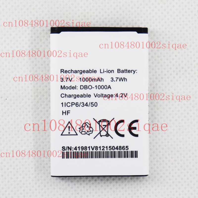 DBO-1000A 新しい携帯電話バッテリー 1000mAh - Electronics New Gadgets のレビューと価格