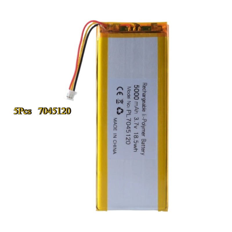 新しい3.7V 5000mAh 7045120リチウムポリマ - Electronics New Gadgets のレビューと価格