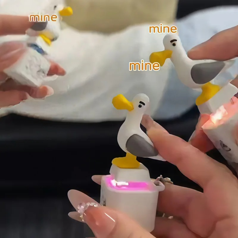 =**Mine Seagull キーキャップ キーホルダー  - Electronics New Gadgets のレビューと価格