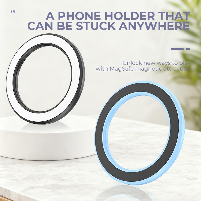 MagSafe対応 強力マグネットリング式スマホホルダー 粘 - Useful Electronic Gadgets のレビューと価格