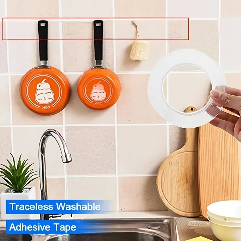 両面コンタクト粘着テープ,強力で非常に強力,キッチンとバスル - Kitchen Electronics Gadgets のレビューと価格