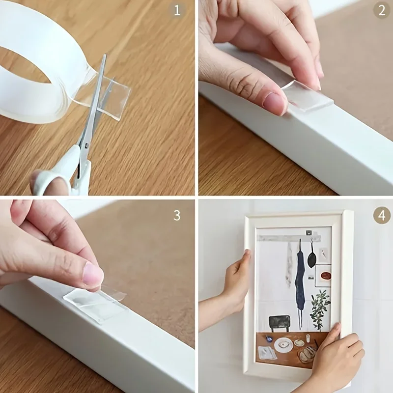 両面コンタクト粘着テープ,強力で非常に強力,キッチンとバスル - Kitchen Electronics Gadgets のレビューと価格