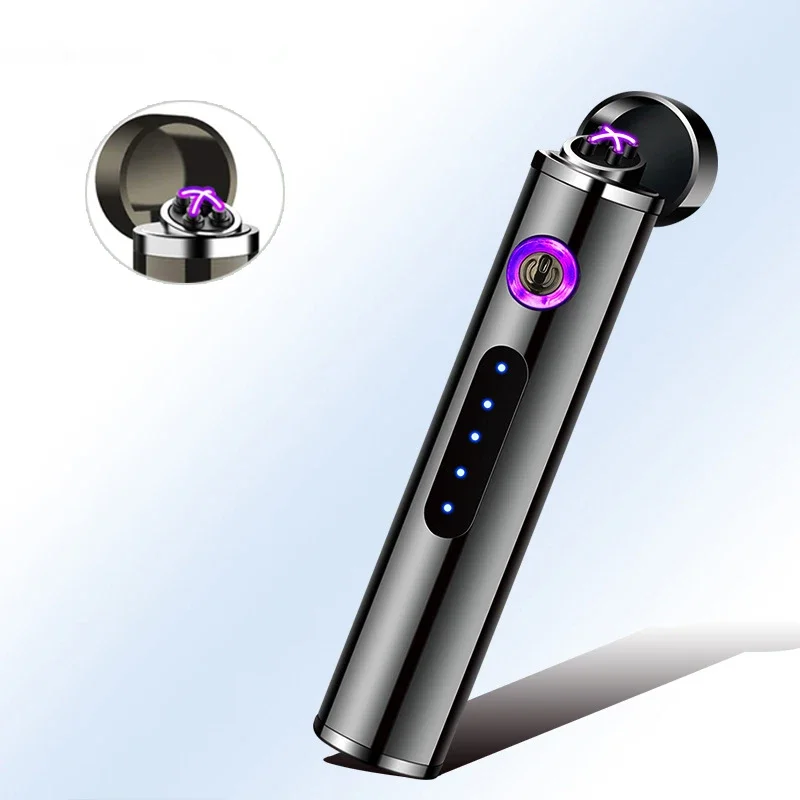 2025 ミニタッチ式デュアルアークライター、防風USB充電 - Electronics Gadgets Sale のレビューと価格