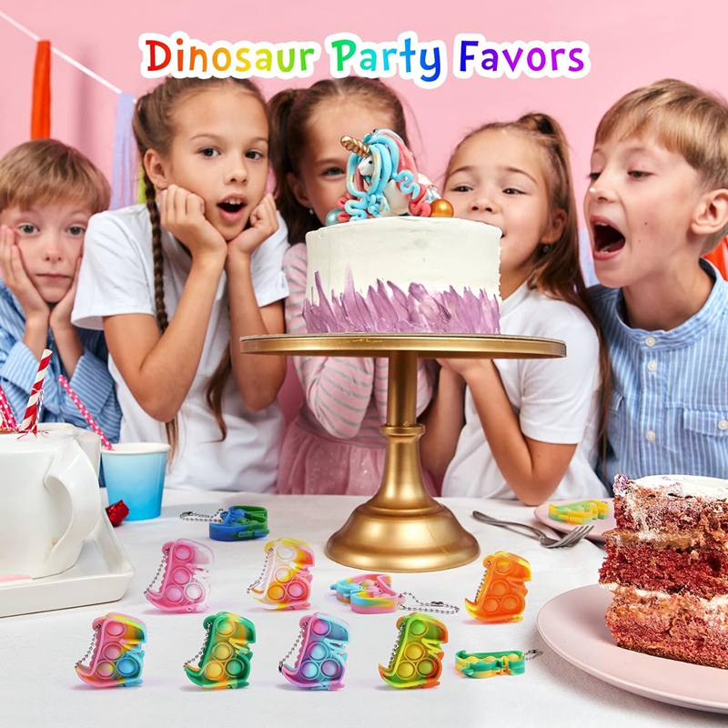 子供のためのミニ恐竜ポップキーホルダー、感覚そわおもちゃ、恐 - Electronics Gadgets Bag のレビューと価格