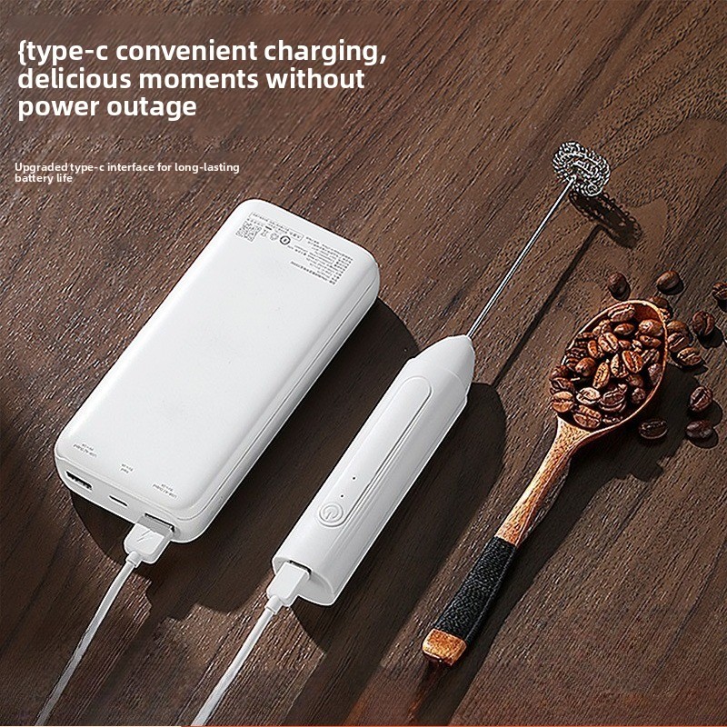 電動コーヒーミルク泡立て器、コーヒークリーマー、ハンドヘルド - Kitchen Electronics Gadgets のレビューと価格